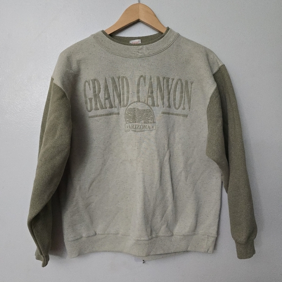 alore Other - Vintage Alore Grand Canyon Arizona Sweatshirt L Made in USA *stains*